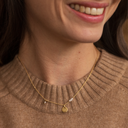 Collier Samuel - Blanc - Personnalisable